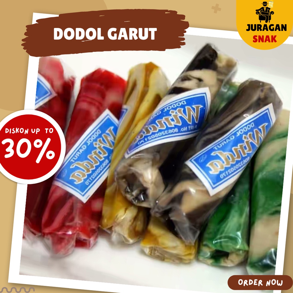 

Dodol Garut 500 gr ASLI Varian Ketan Original, buah, warna warni