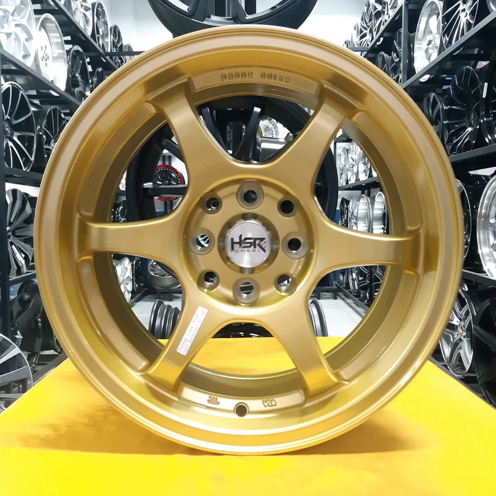 VELG MOBIL YUZAWA U206 HSR R16X7 H8X100-114,3 ET38 GOLD BISA KREDIT-SIMPLICITY MEDAN