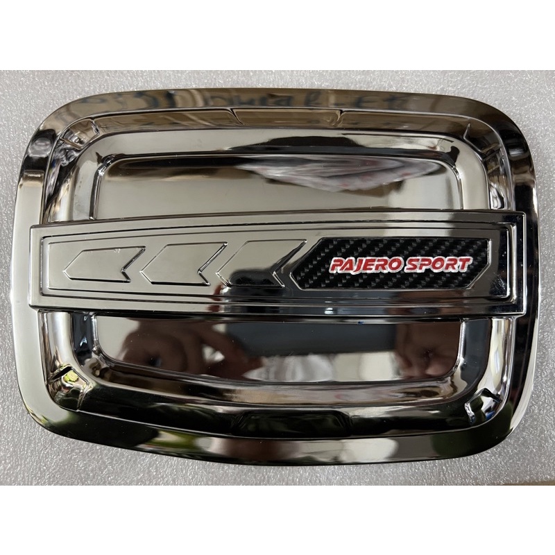 tank cover mobil pajero sport lama-chrome