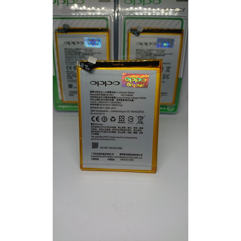 Baterai Oppo F1S BLP601A59 A53  Battery Batre Original