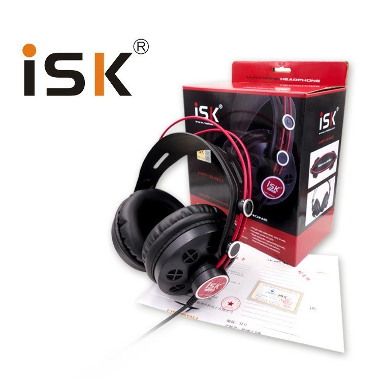 Headphone ISK HP 580 / ISK HP-580 / ISK HP580 Dolphin Sound Original