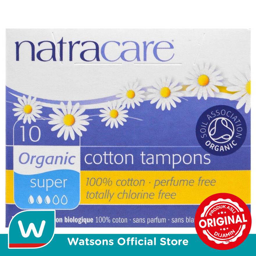 Natracare  Tampon Organic Extra/Super 10s