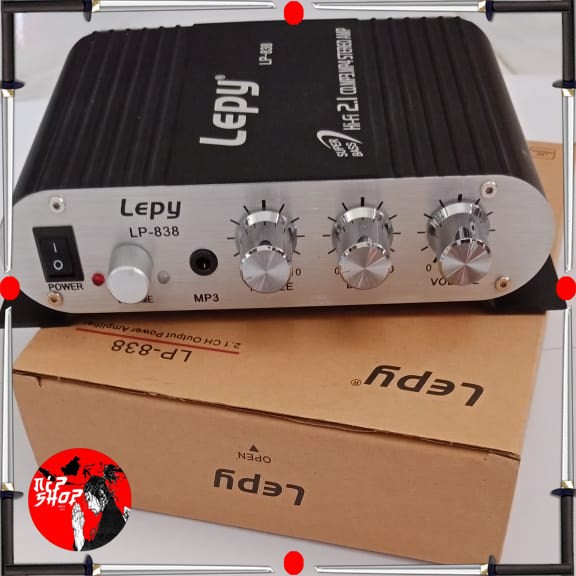 Lepy HiFi Stereo Amplifier Treble Bass Booster