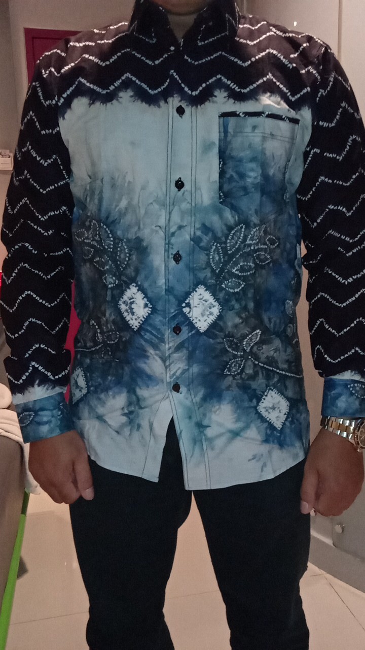 Kemeja Slimpit Sasirangan