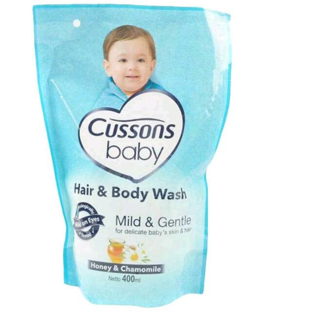 Cussons Baby Hair &amp; Body Wash 400ml