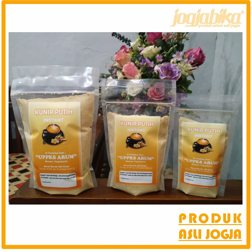 

Wedang Herbal Minuman Tradisional Sari Kunir Putih Manis 150gr