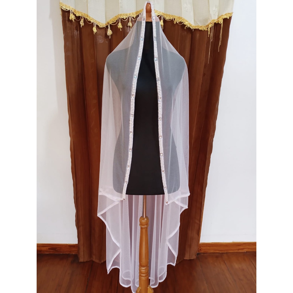 slayer veile pengantin NEW hijab pengantin kerudung pengantin mutiara jilbab pengantin slayer pengan