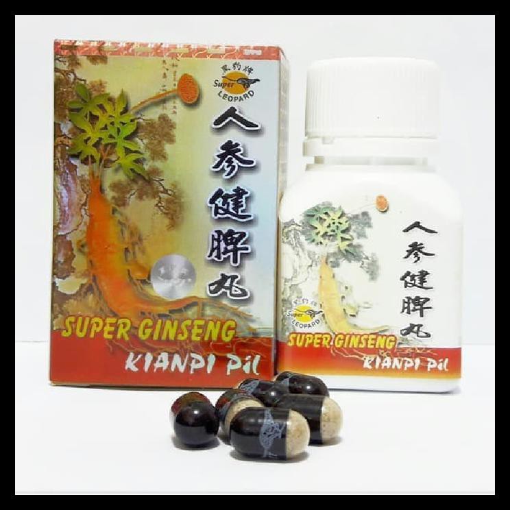 Super Ginseng Kianpi Pil (Super Leopard)~ Obat Napsu makan, Obat Gemuk