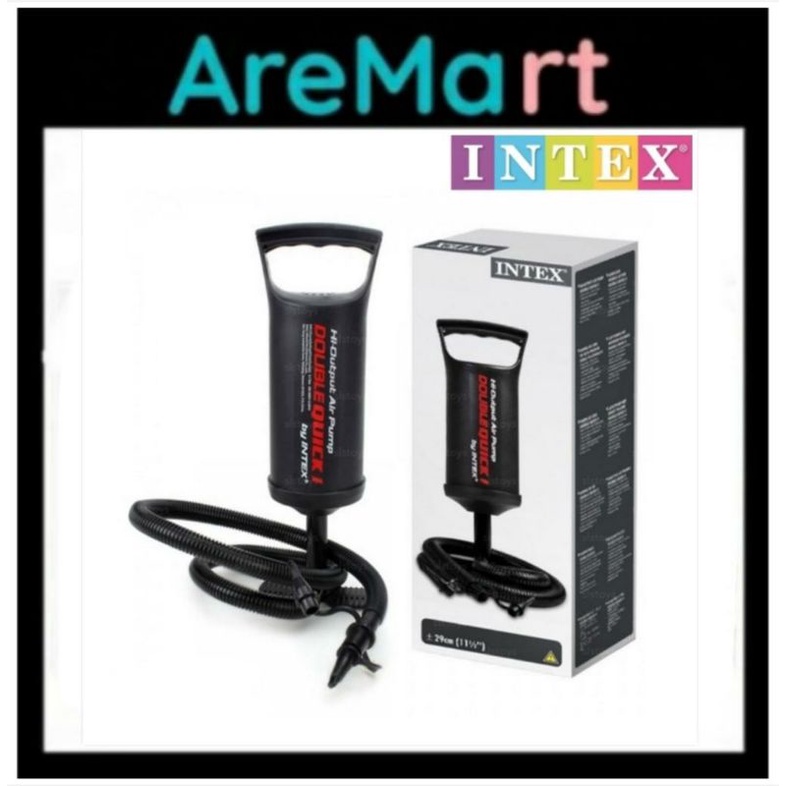 Pompa Angin Intex 68612 Pompa Tangan Intex hand pump / Pompa Kasur Intex / Intex Pompa Angin pompa m