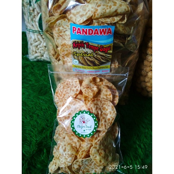 

chayra Snack kripik tempe sagu murah enak gurih 200g