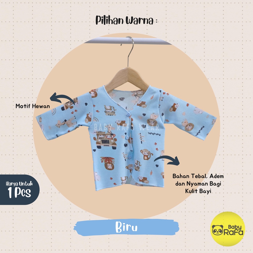 Baju Bayi Tangan Panjang Newborn Animal Series merk KOTOBUKI