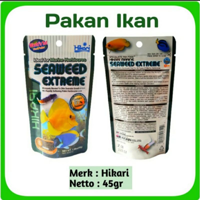 520 Ikan Air Laut Pakan Terbaru