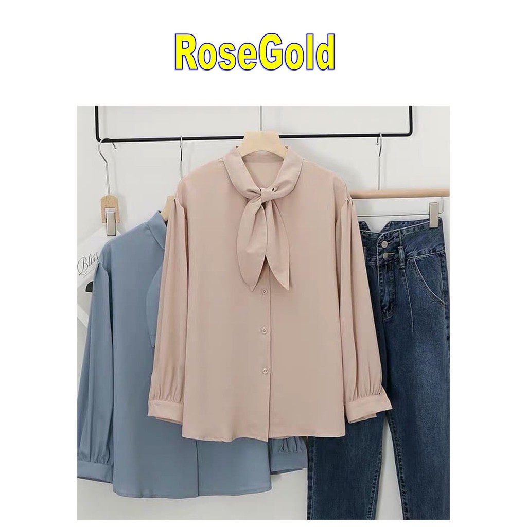 Osela Blouse / Blouse wanita terbaru / Atasan Wanita.Rose