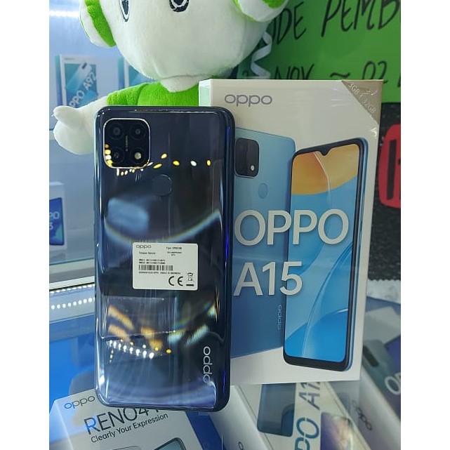 Handphone OPPO A15 (3/32GB) dan OPPO A15s(4/64GB)