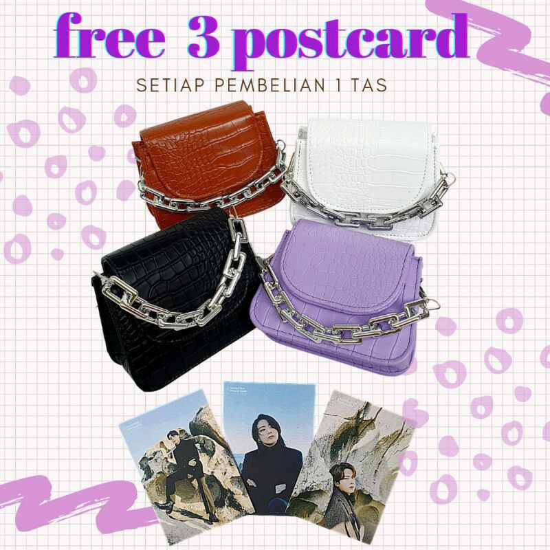 

Laura bag Gratis 3 postcard BTS