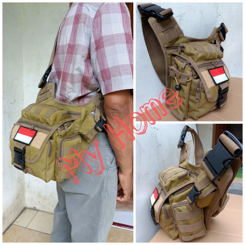 Tas Pria Selempang Army  Tactical 249 Cardims