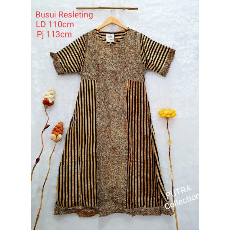 Daster PUTRI DIANA/DASTER BATIK/Daster PEKALONGAN/BAJU TIDUR BATIK/BATIK KEKINIAN/DASTER KLOK