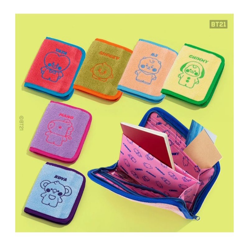 OFFICIAL JAPAN BT21 Baby Multicard Wallet