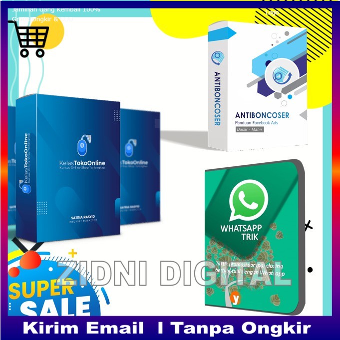 Kelas Toko Online Satria R- Anti Boncoser - Whats App Trik