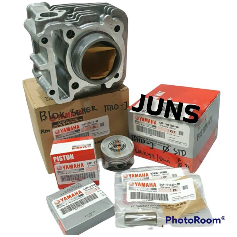 BLOK SEHER SET BLOK SEHER KIT BLOK SEHER ASSY CYLINDER BLOK ASSY MIO J MIO SOUL GT 110 X RIDE 110 FI