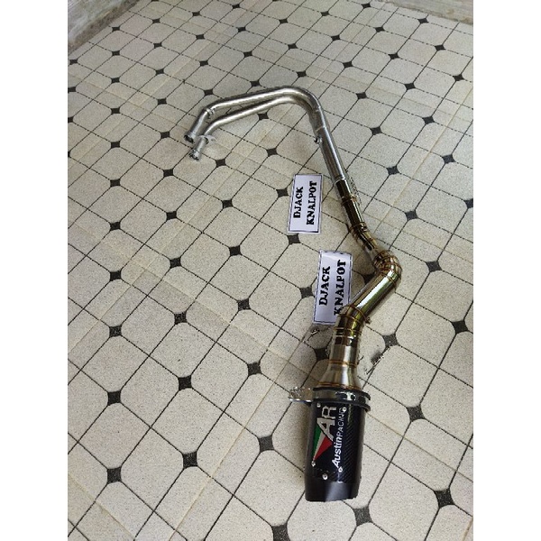 Knalpot Racing Full System Kawasaki Ninja 250 R/Fi