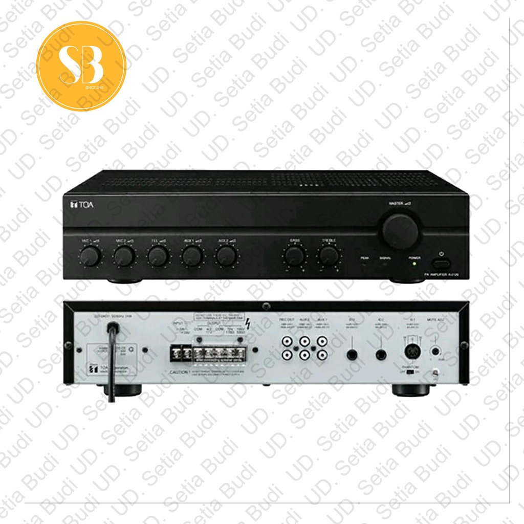 TOA Power Amplifier ZA-2120 Asli dan Bergaransi