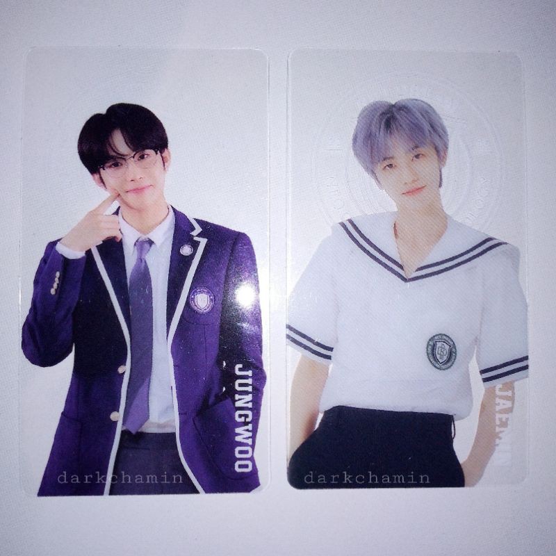 [BOOKED] clear bookmark b2sk jungwoo jaemin (damage)