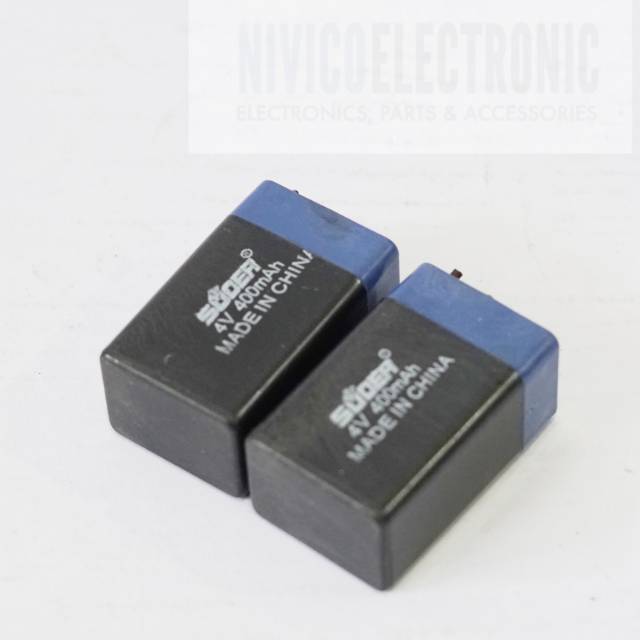 Baterai aki kering 4v 400 mah SUOER