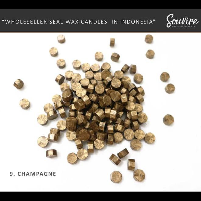 

Seal Wax Beads - Lilin Stempel Butiran 60Pcs