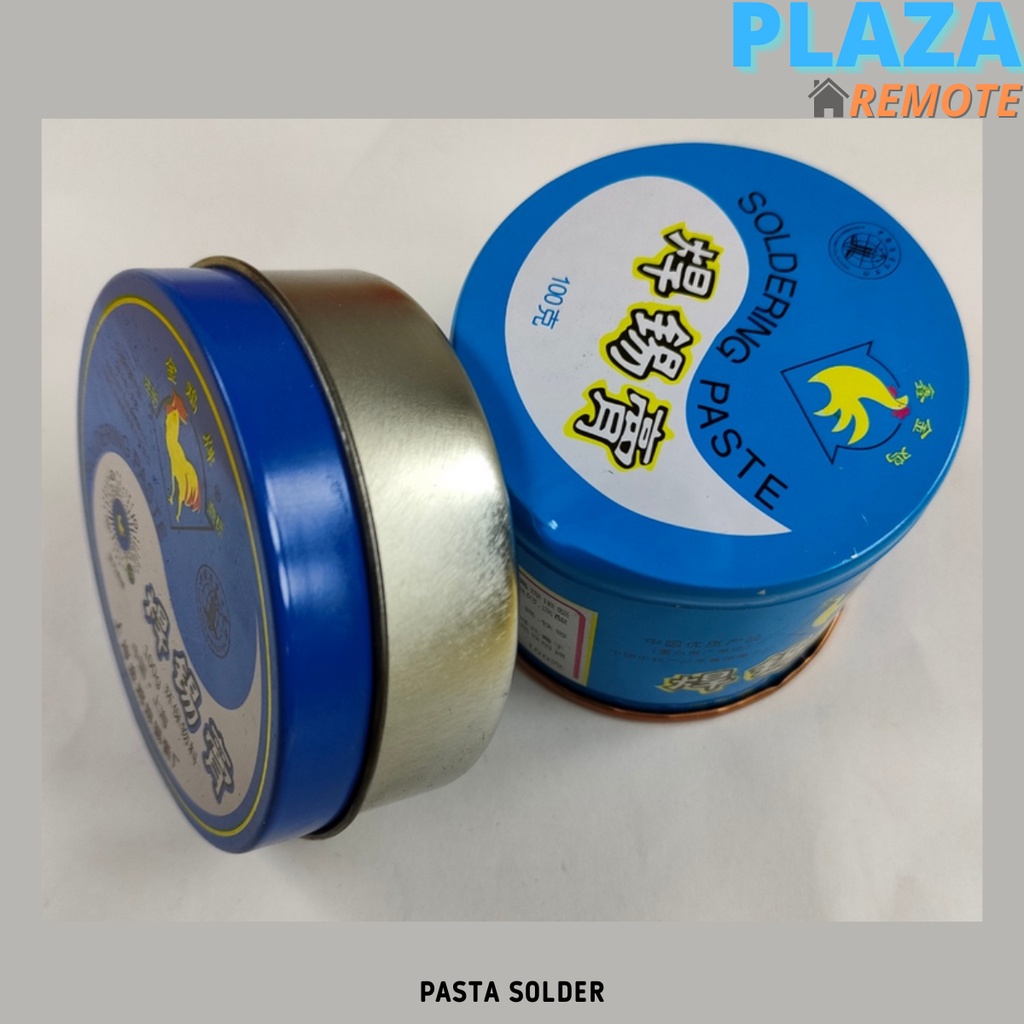PASTA SOLDER 100G GRAM FLUXGREASE MINYAK SOLDERING PEMBERSIH UJUNG SOLDER TIDAK BERBAU