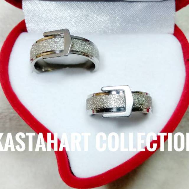 CINCIN COUPLE TUNANGAN TITANIUM