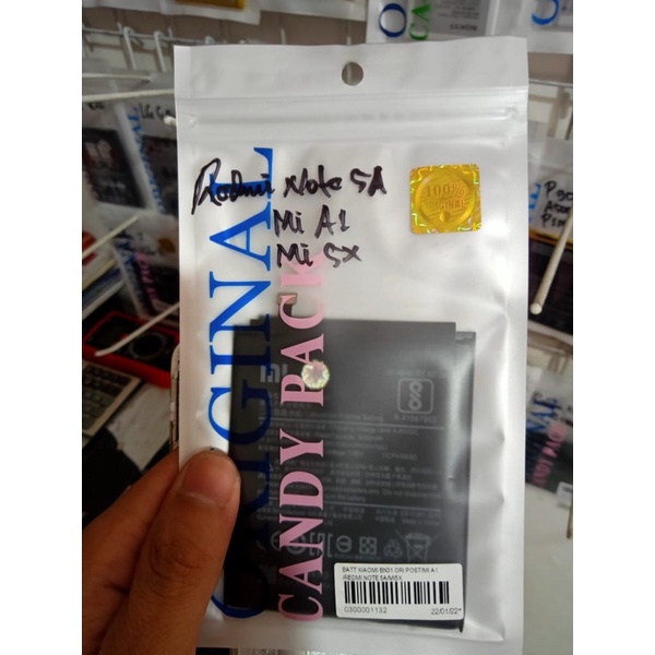 Baterai redmi note 5A / Note 5A prime / Mi a1 / mi 5A original 100%
