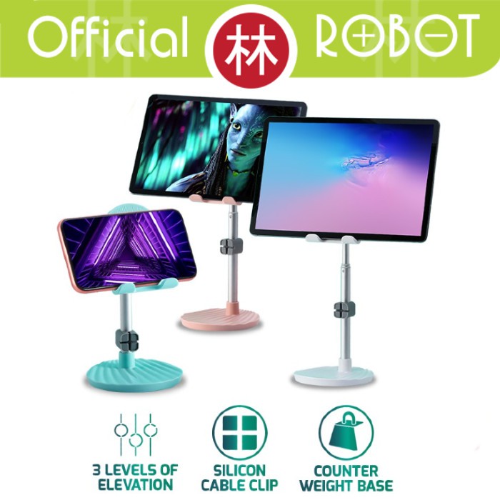 Robot RT-US08 Shell Shape Three-Section Stretch Universal Phone Holder