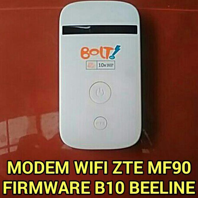 BIG SALE MODEM WIFI BOLT ZTE MF90 B10 BEELINE UNLOCK ( MIFI SECOND / BEKAS )