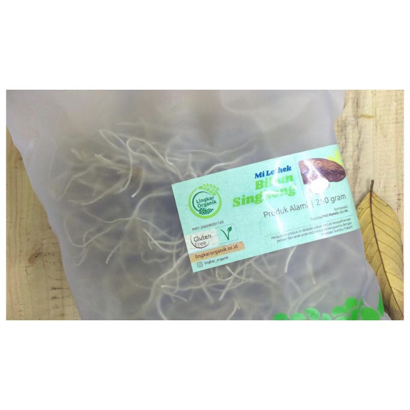 

Bihun Singkong / Mie Lethek Lingkar organik / Gluten free