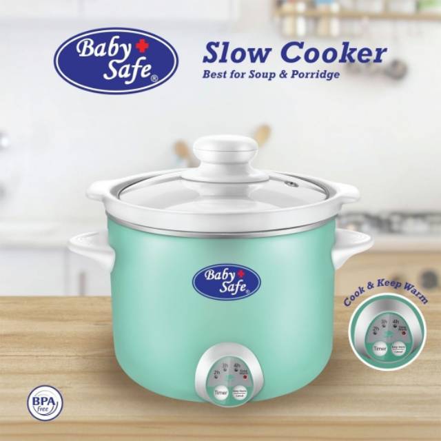 Jual Babysafe Digital Slow Cooker Liter Lb M Shopee Indonesia