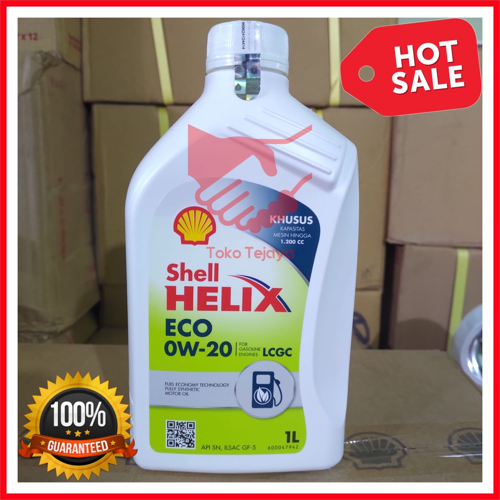 Oli Mesin Mobil LCGC Shell Helix ECO 5W30 1L ORIGINAL