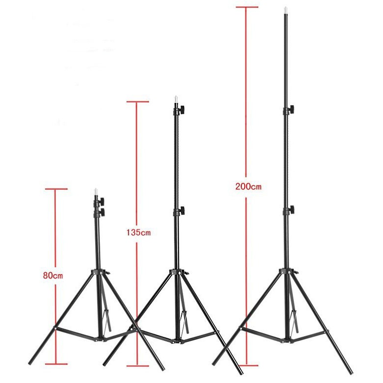 Light Stand Tripod 2 meter Kaki lampu studio - Lighting Flash speed lite stand