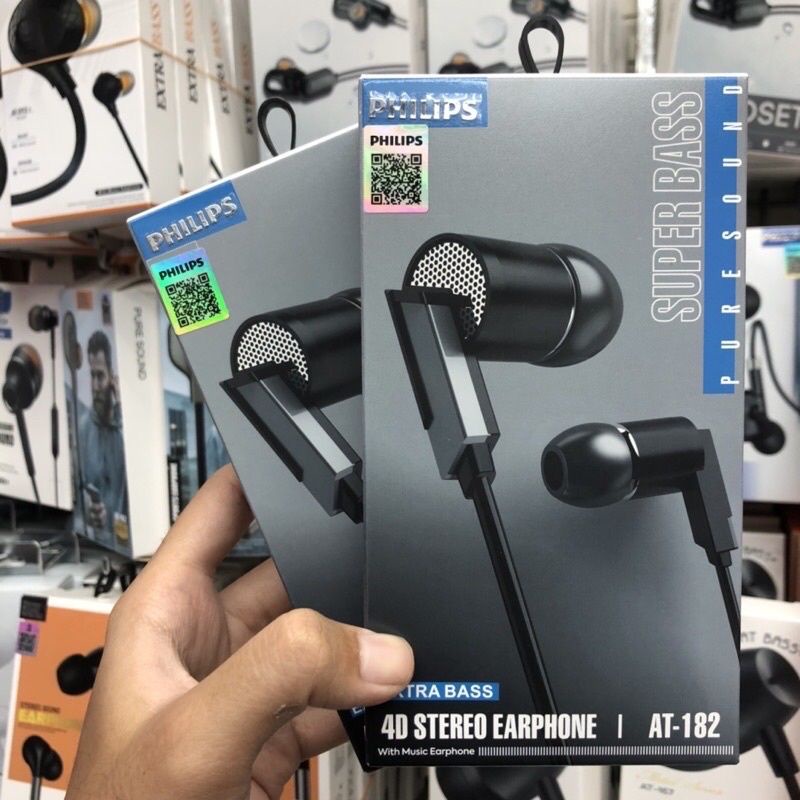 headset philips 4D streo quality bass