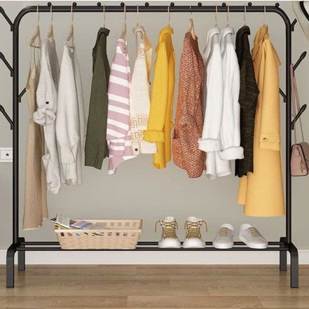 Rak Gantung Gawang Baju Serbaguna - Rak besi model gawang