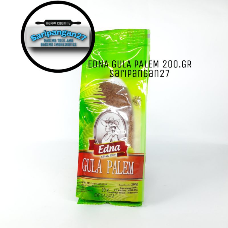 

edna gula palem palem sugar 200gr exp. juli 2022