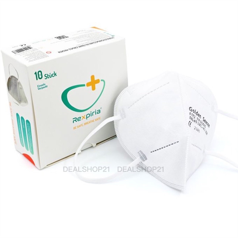 REXPIRIA | Masker KN95 3D FFP2 NR Filtering Half Mask