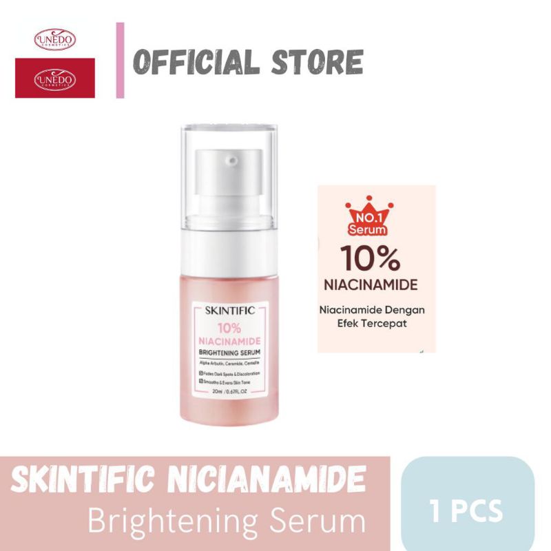 SKINTIFIC 10% NIACINAMIDE BRIGHTENING SERUM 20ML