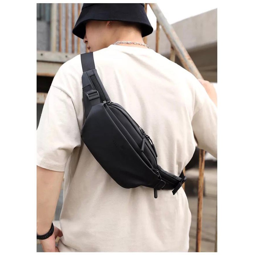 Tas Selempang Pria Slingbag Waist bag Tas Pria SR 9010-1