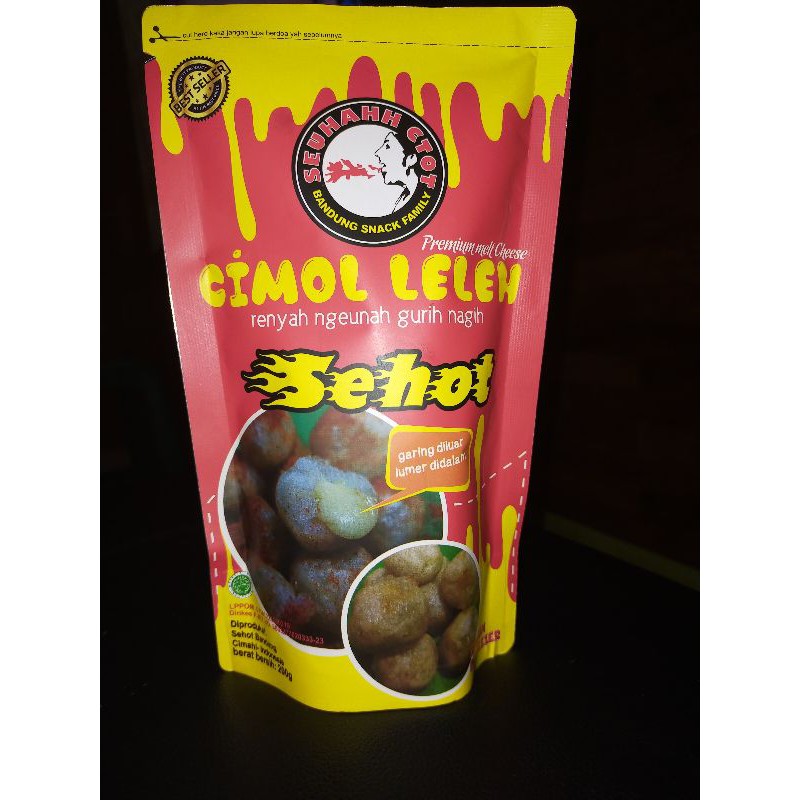 cimol leleh keju sehot Bandung,garing diluar lumer didalam yummy