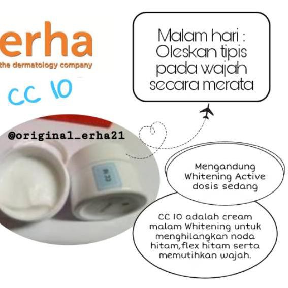 Stok Banyak!! Erha Cream CC 5 , CC 10 , CC 25 , CC 50 - Paling Laku