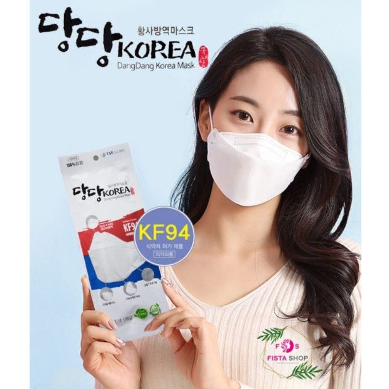 PURUM MASK KF94 Masker ORI DANGDANG Korea 4Ply BUY 8+GET 2  evo sensi duckbill FISTA SHOP