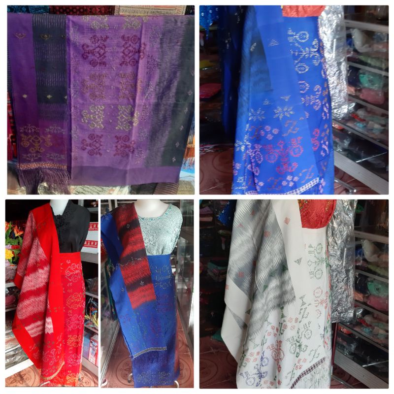 Songket bintang marotur payet tenun tarutung edisi PANDEMI