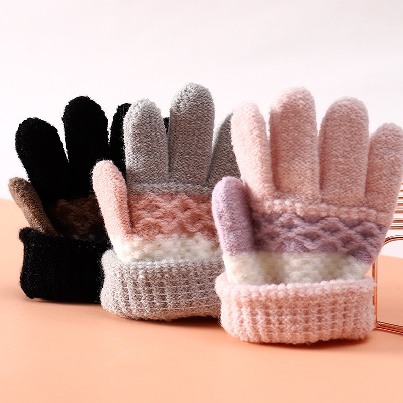 Sarung tangan anak hangat musim dingin kids winter gloves import baby balita