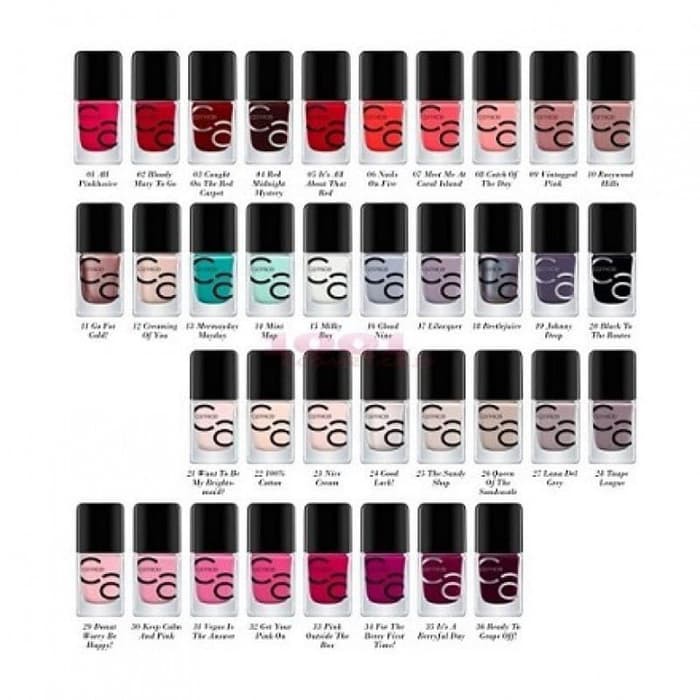 

Promo !! CATRICE Icon Nails Gel Lacquer